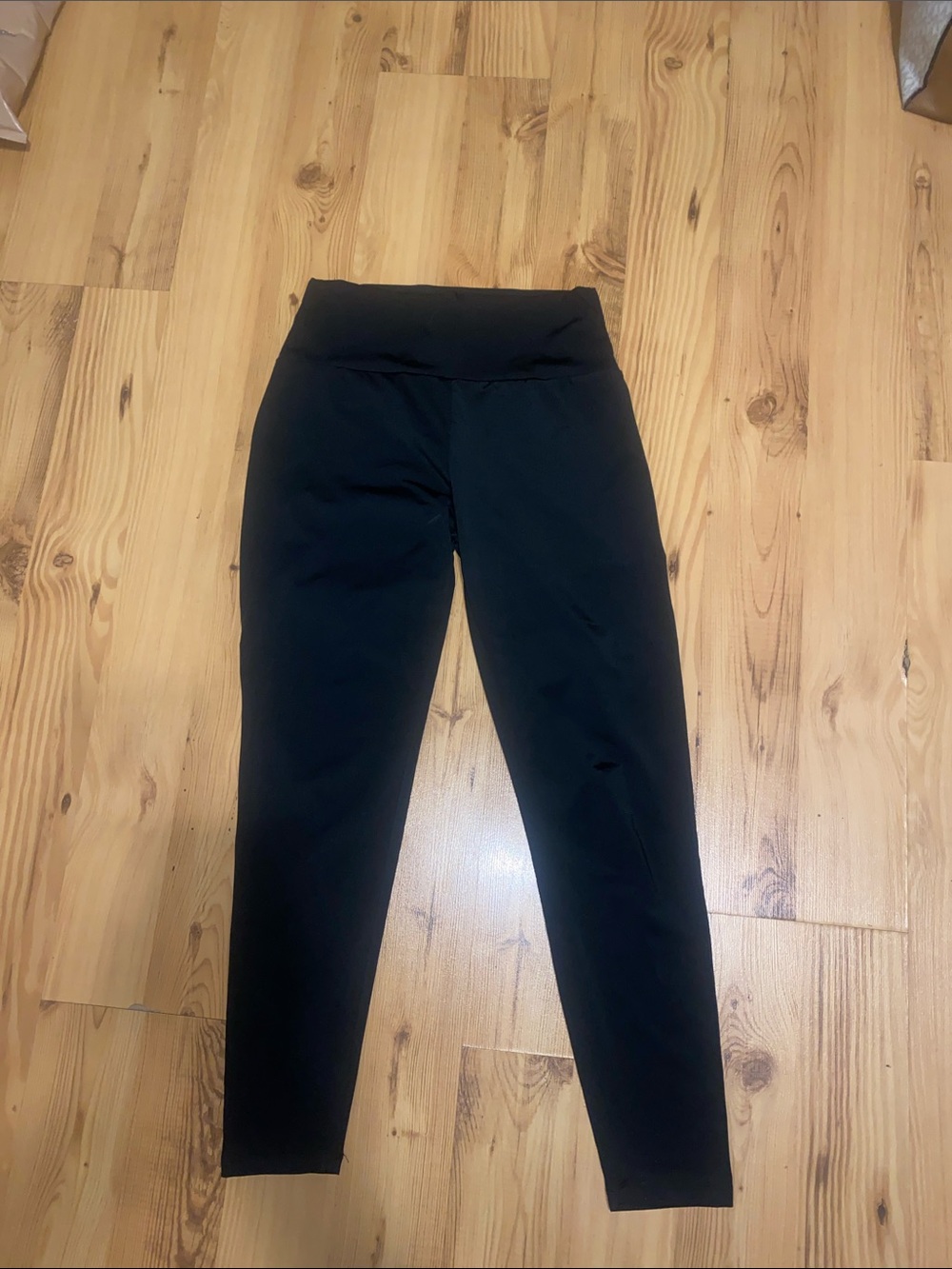 Black High-Waist Active Leggings